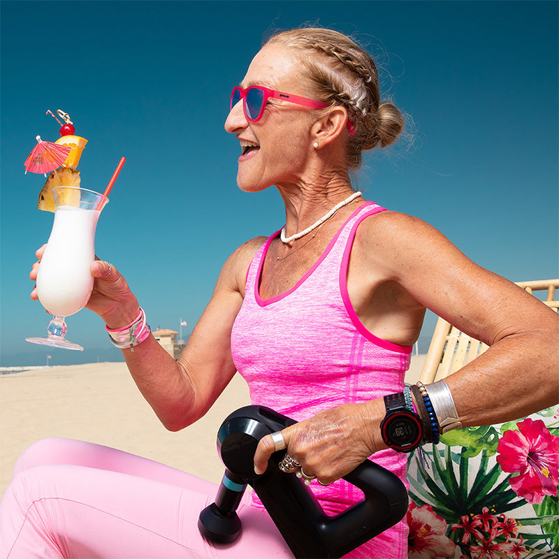 Alternative view of Flamingos On A Booze Cruise