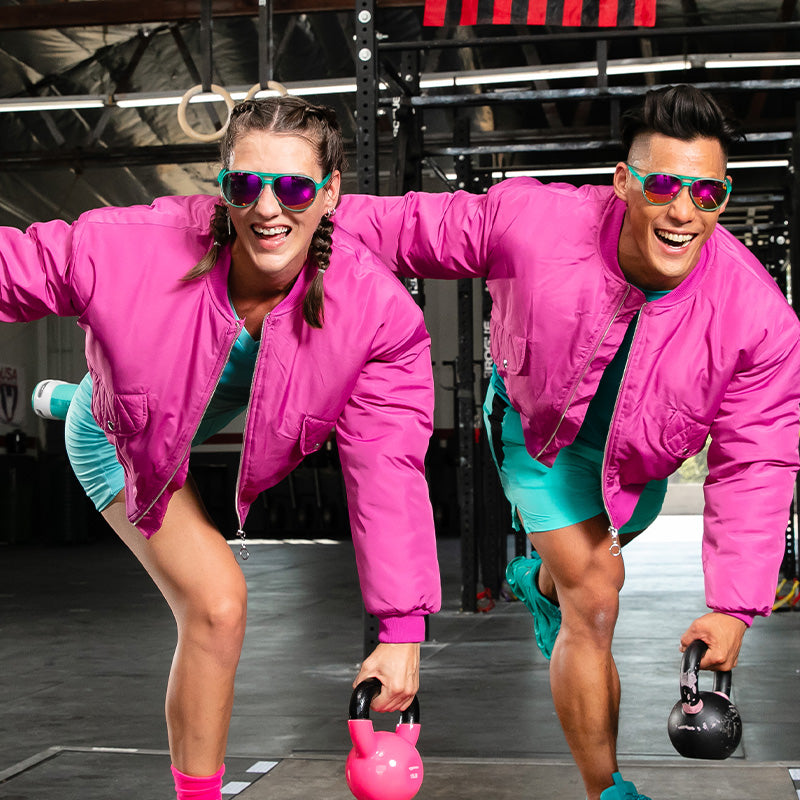 Alternative view of Kitty Hawkers' Ray Blockers